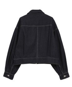 earth music&ecology ショートジップデニムジャケット