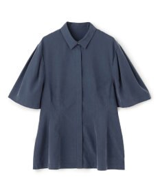 UNFILO L フィブリル ペプラムブラウス