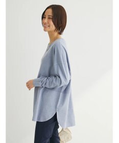 Green Parks ピグメントドッキングスリットデザインチュニック