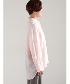 Te chichi シアーストライプシャツ