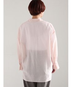 Te chichi シアーストライプシャツ