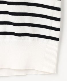 J.PRESS LADIES 【洗える】BASIC HT-COTTON クルーネック ボーダー ニット