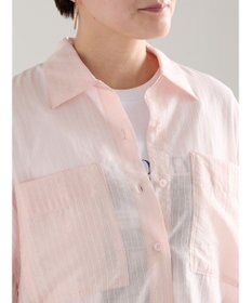 Te chichi シアーストライプシャツ