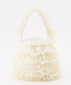 LA BAGAGERIE 【MONICA】チュールフリル2WAYバッグ