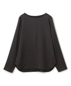 UNFILO サテン レイヤードブラウス