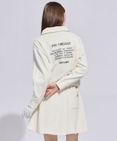 PW CIRCULUS 【WOMEN】ハーフジップ 裏毛スウェットトップス ゴルフウェア レディース