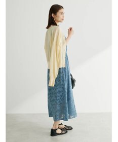 Green Parks ・ＥＬＥＮＣＡＲＥ　ＤＵＥ　フラワージャカードワンピ