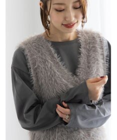 Te chichi 【泉 里香さん着用・Oggi.jp10/23掲載】シルケットロングスリーブTシャツ