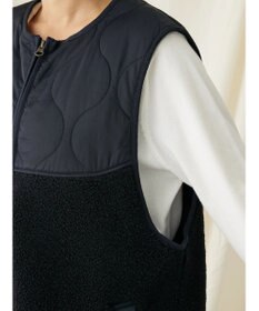 CRAFT STANDARD BOUTIQUE キルティングボア切替ベスト