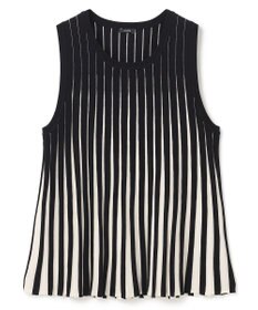 JOSEPH 【洗える】ストライプ　タンクトップニット