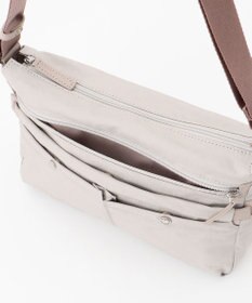 LA BAGAGERIE モノグラム　スクエアナイロンショルダー　Mサイズ