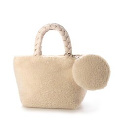 UNBILLION カシュカシュ cachecache / ブレイドハンドルボアミニトート