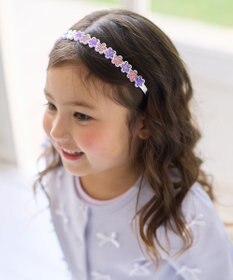 ANY KIDS キラキラお花カチューシャ