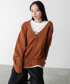 WEGO 【ユニセックス着用ITEM】ミラノリブカーディガン