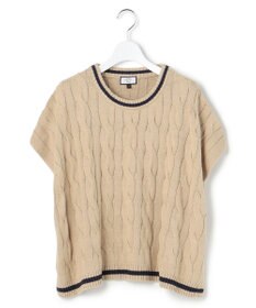J.PRESS YORK STREET 【WOMEN】チルデンクルーネック ニットベスト