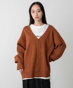 WEGO 【ユニセックス着用ITEM】ミラノリブカーディガン