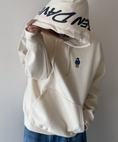 WEGO BENDAVISブリッジグラフィックプルパーカー