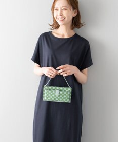 MIYABIYA La quoh with kirakaracho 南蛮七宝プリントレザー お財布ショルダー