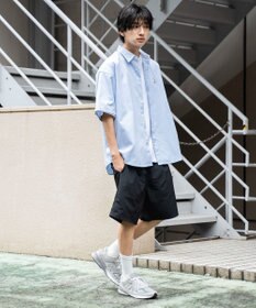 WEGO 【速乾/ウエストゴム/SMLサイズ】ナイロンイージーショーツ