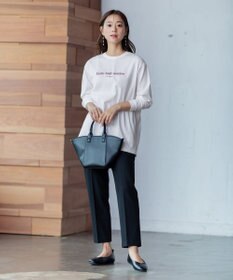 ANY L 【ウエストゴム/ストレッチ/裏起毛】シークレットウォーム　テーパードパンツ