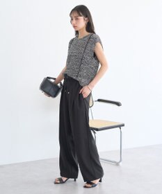 earth music&ecology 【セットアップ対応】リネンライクリラックスパンツ