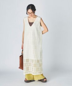 OP／FILA 【Ocean Pacific】レースノースリーブトップス