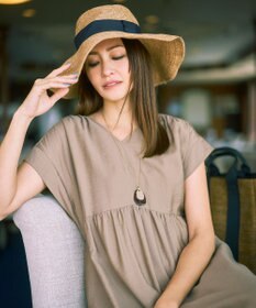 自由区 S 【WEB限定・大人気素材・新型追加】エアリーツイルティアード ワンピース
