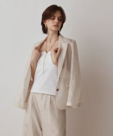 GRACE CONTINENTAL ブライトシアージャケット