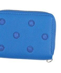 UNBILLION ペルケ perche / ドット刺繍ジャバラチャームウォレットショルダー