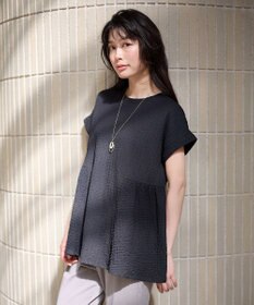 ANY L フクレジャージチュニック