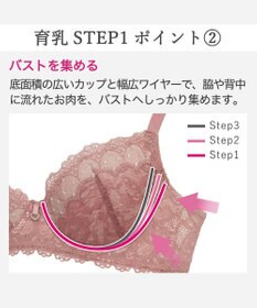 BRADELIS New York 【BRADELIS New York / 育乳補整ブラ・STEP1 集める】ウェンディステップ1ブラ26S1 補正下着 ブラジャー