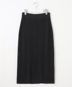 自由区 L 【洗える】シアーコイル スカート