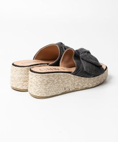 gaimo 【GAIMO/ガイモ】リネンリボン付きジュート厚底サンダル/CELIA-RS