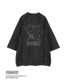 CRAFT STANDARD BOUTIQUE 【ユニセックス】PEANUTS/スヌーピー 切り替えTシャツ