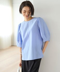 UNFILO ワッシャーブロード 2WAYブラウス