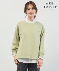 J.PRESS LADIES S 【WEB限定】ロゴ裏毛 スウェット
