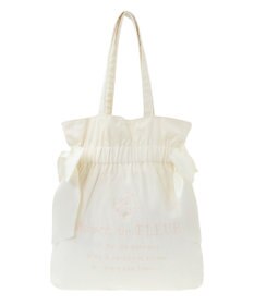 Maison de FLEUR EC限定 キャンバスダブルリボントートバッグ