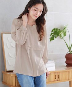 Tiaclasse L レイヤードデザインブラウス