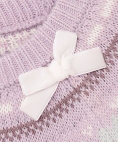 ANY KIDS ノルディック柄 ニット