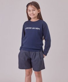 UNFILO 【UNFILO KIDS】デニムキュロット