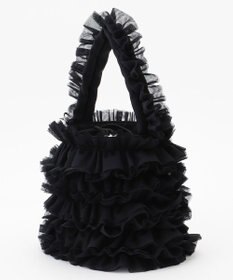 LA BAGAGERIE 【MONICA】チュールフリル2WAYバッグ