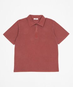 WEGO 【ユニセックス着用ITEM】ブリーチカノコハーフZIPポロ（SS）
