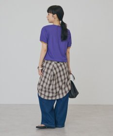 AMERICAN HOLIC 【2点セット】配色レイヤードメローTシャツ