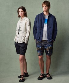 JOSEPH ABBOUD MOUNTAIN 【軽量/ストレッチ/ECO撥水】ライトワッシャーストレッチ アウトドア シャツ