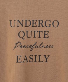 ANY 【UVケア/接触冷感】チュニック丈半袖ロゴTシャツ