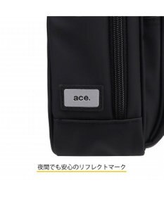 ACE BAGS & LUGGAGE ace. フレックスライトコート ショルダーバッグ 高強度PU加工生地 3L 68232 エース