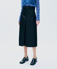 uncrave チノギャバジン Aラインスカート