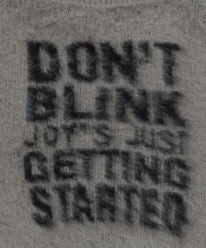 WEGO シャギー2WAYグラフィックワンショルニット