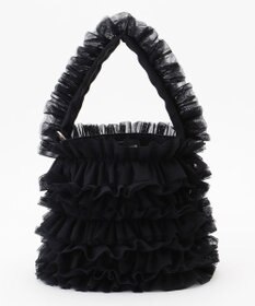 LA BAGAGERIE 【MONICA】チュールフリル2WAYバッグ