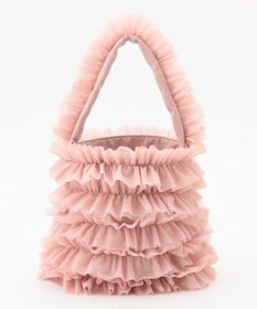 LA BAGAGERIE 【MONICA】チュールフリル2WAYバッグ